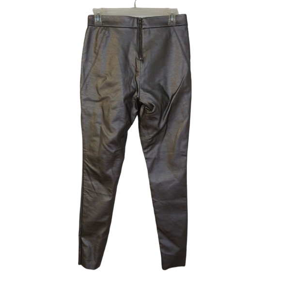 Chelsea & Theodore Faux Leather Pants NWT - Picture 4 of 9